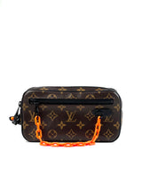 Louis Vuitton x Virgil Abloh Volga Monogram Macassar Clutch Bag 1