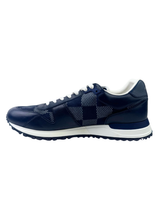 Louis Vuitton Run Away 3D Damier Navy Sneakers 3