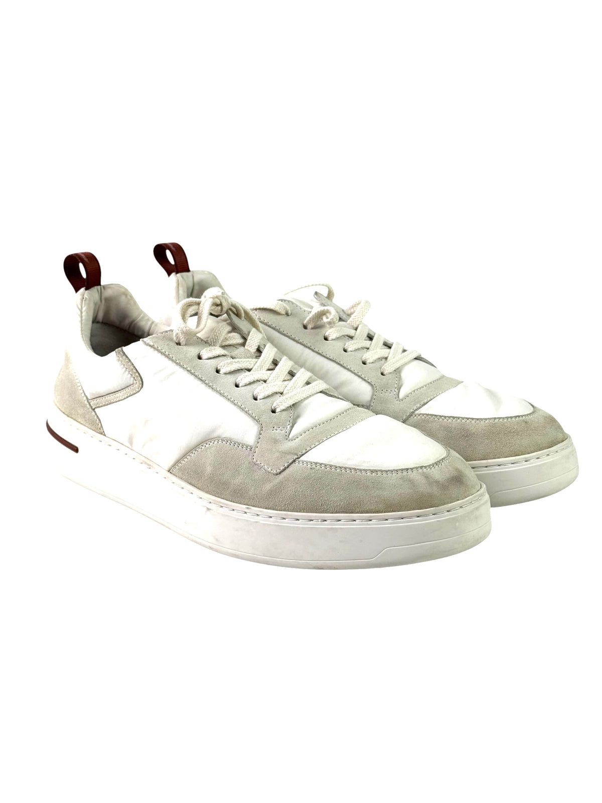 Loro Piana New Port White Sneakers