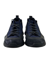 Berluti Scritto Navy Suede & Leather Low Sneakers 2