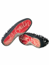 Christian Louboutin PIK PIK Snake Skin Rollerboat Slip On 5