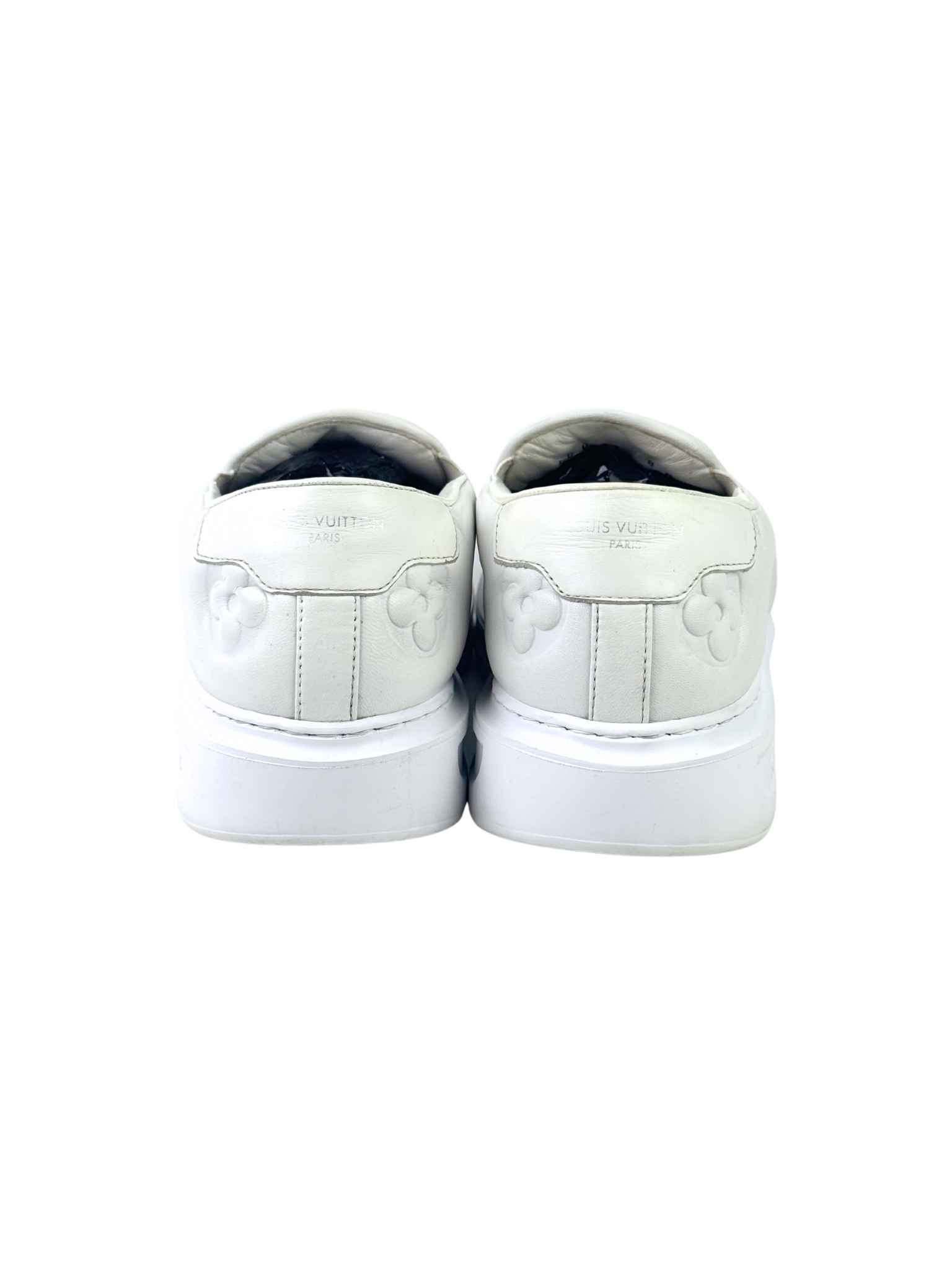 Louis Vuitton Beverly Monogram Jumbo White Slip-On