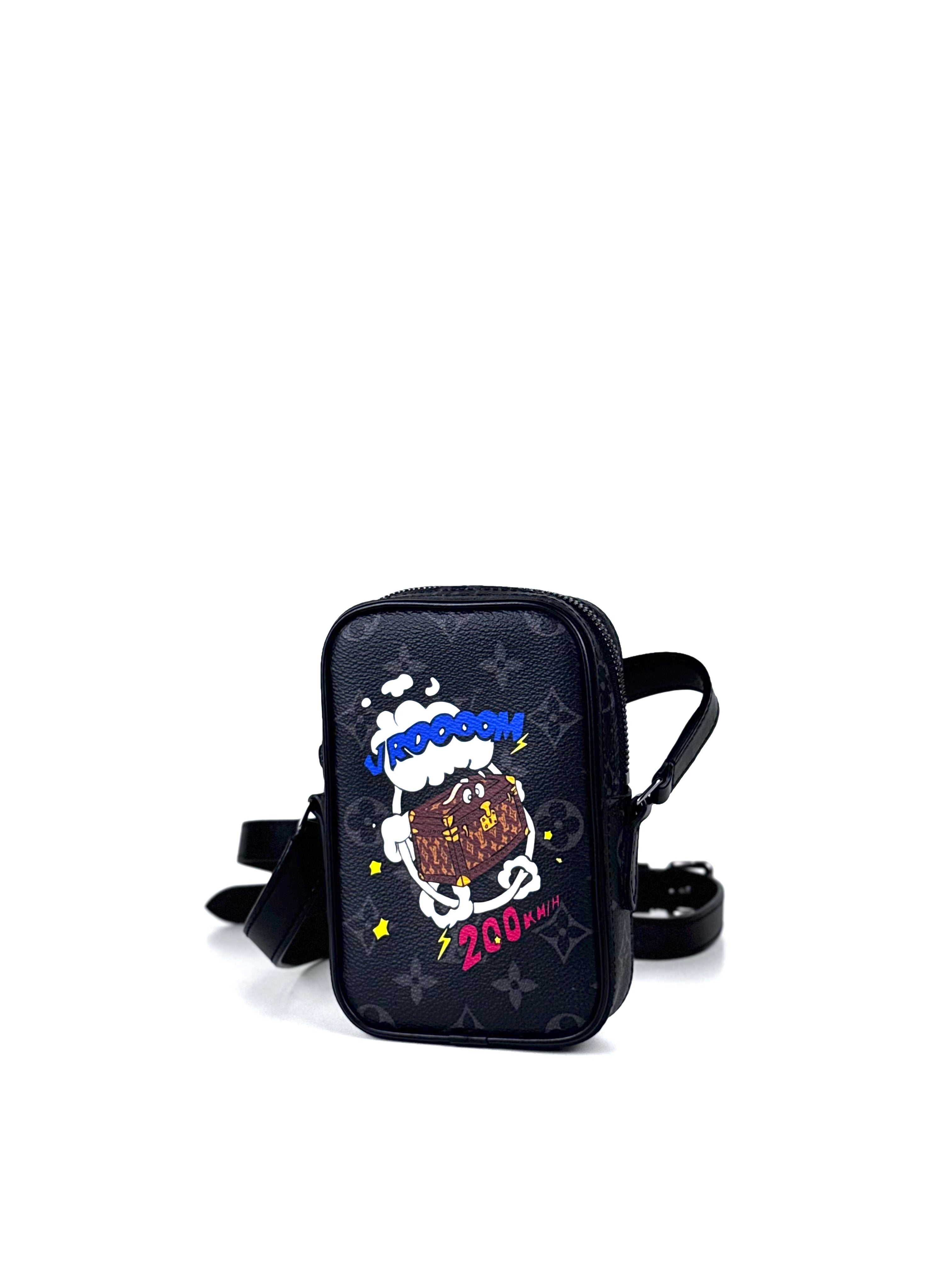 Louis Vuitton Danube PPM Trunk Eclipse Monogram Shoulder Bag (Microchip)