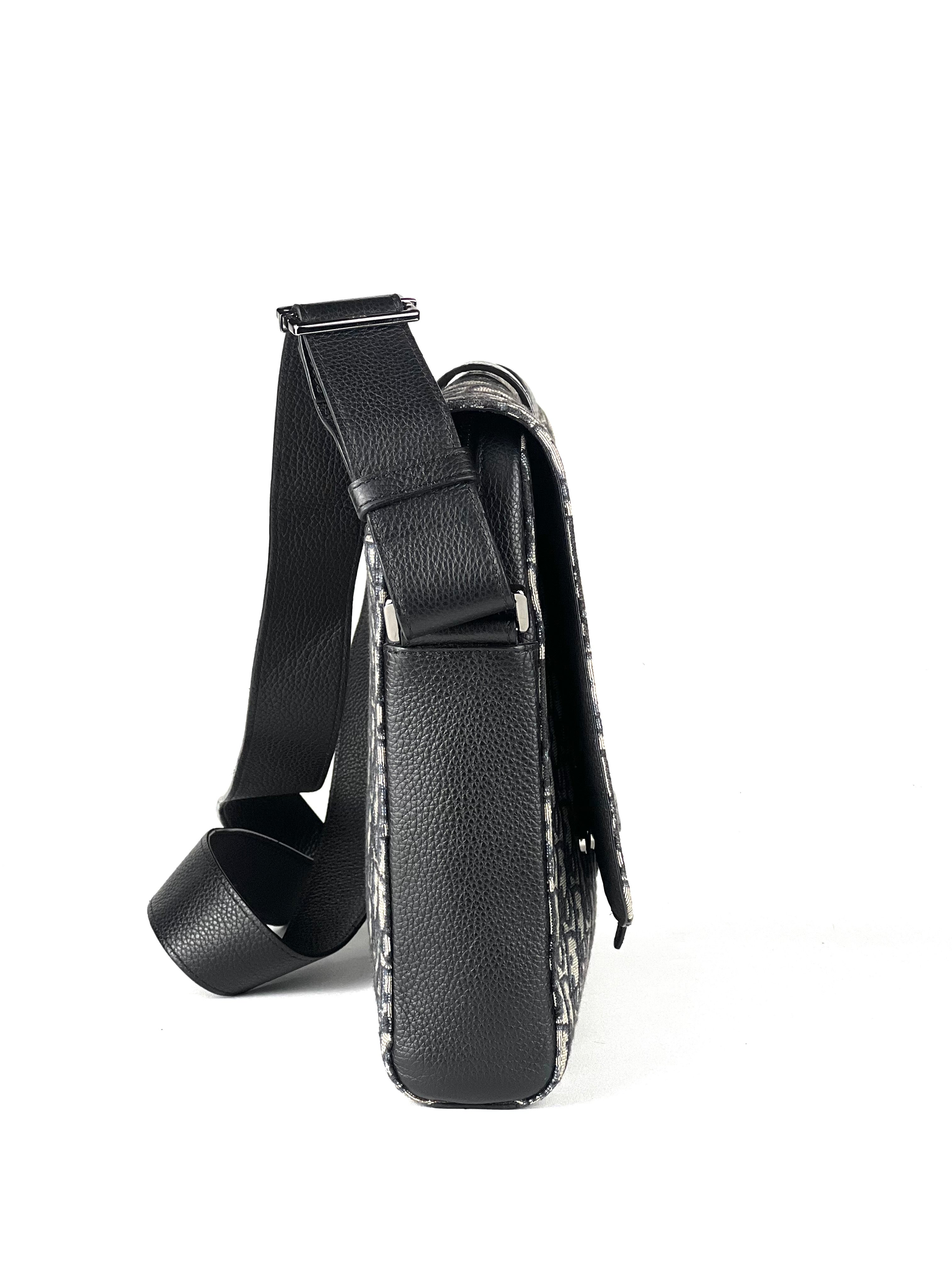 Christian Dior Oblique Jacquard Messenger Bag