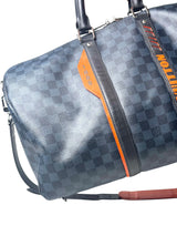 Louis Vuitton Damier Cobalt Race 45 Keepall Bag 6