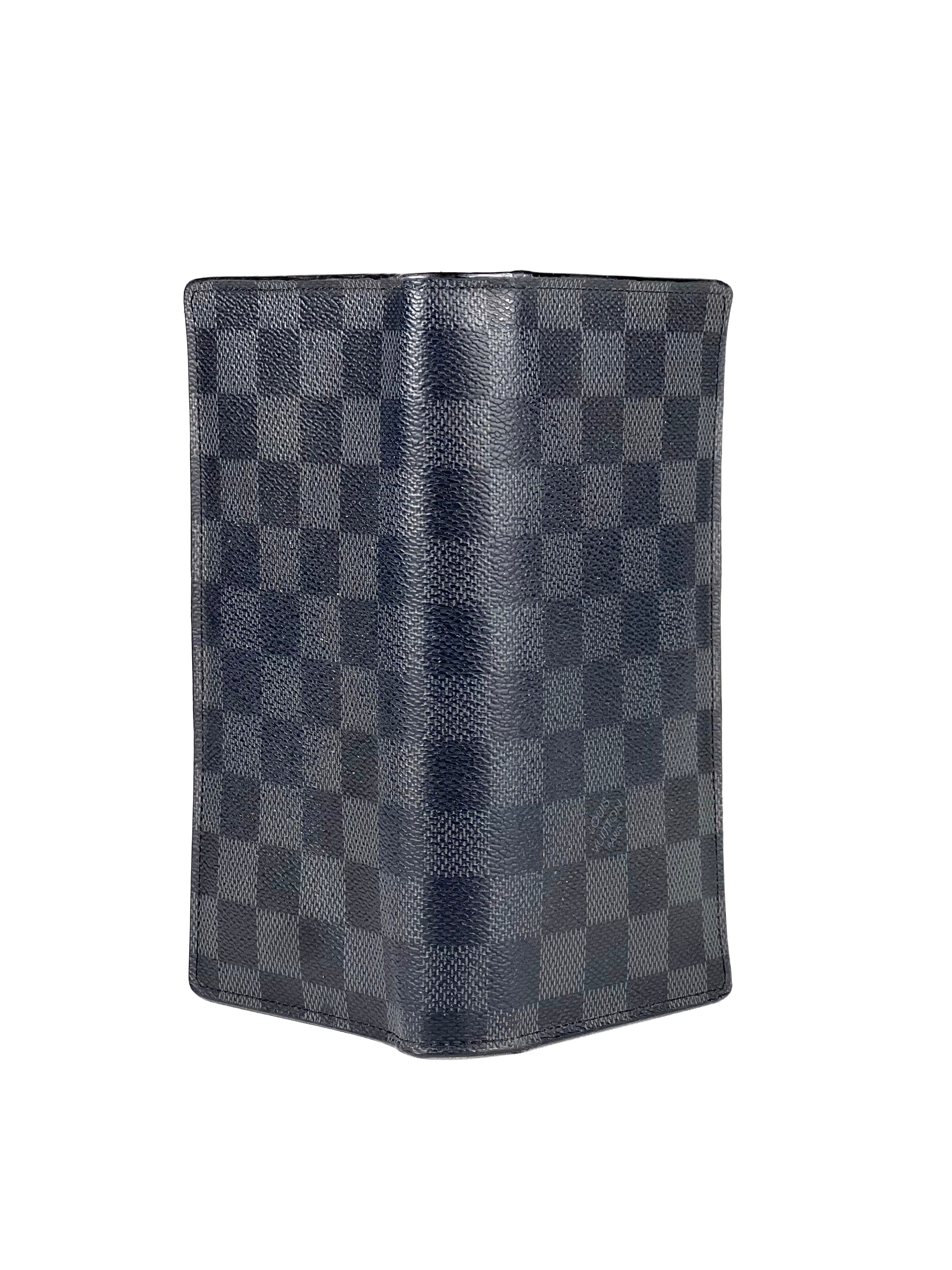 Louis Vuitton Damier Graphite Brazza Long Wallet