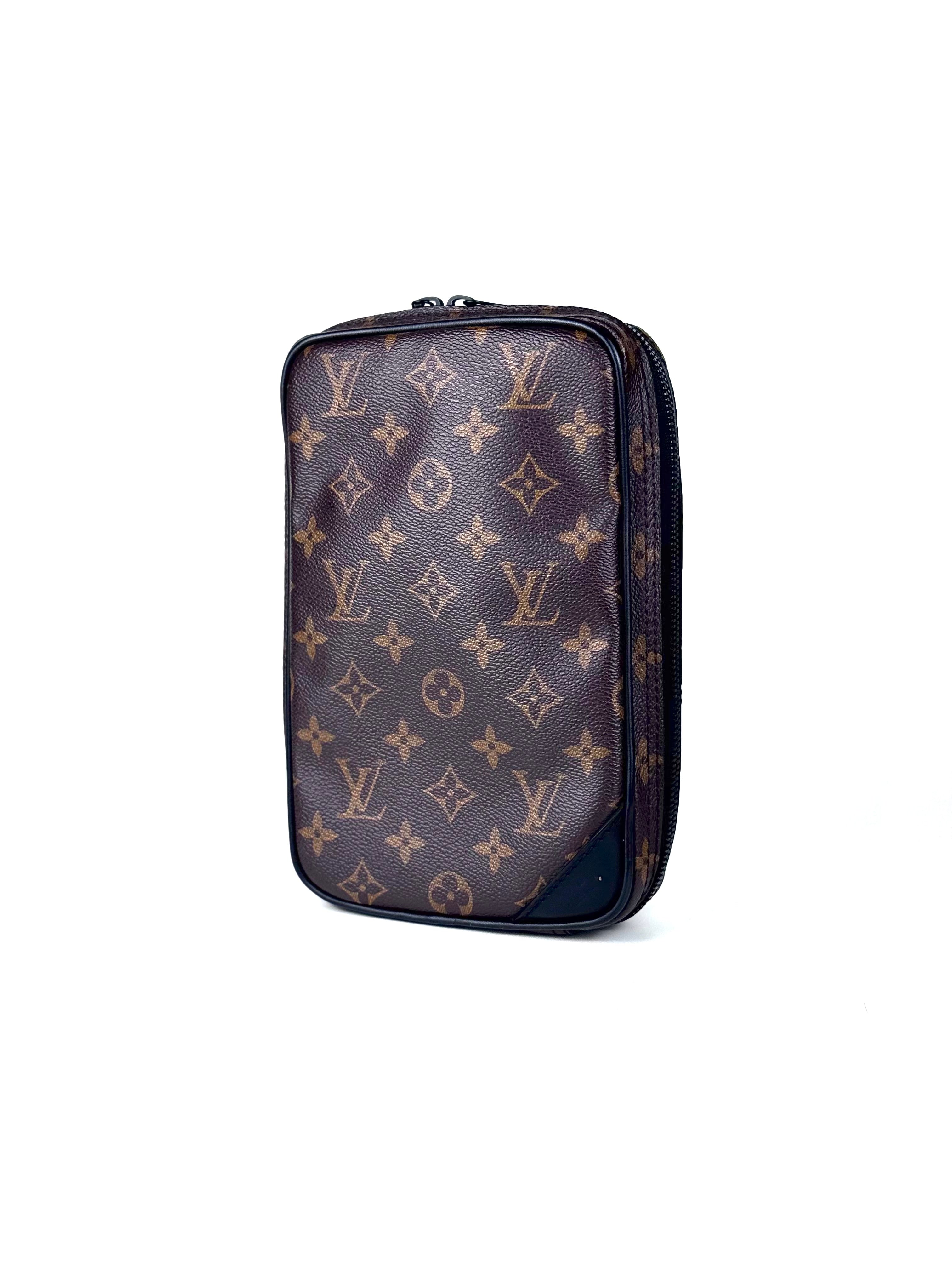 Louis Vuitton x Virgil Abloh Monogram Maccasar Utility Front Bag