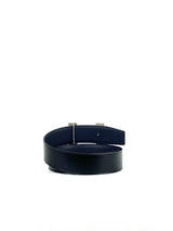 Hermes Constance H Silver Buckle Reversible Grey Belt 4