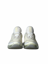 Prada White Knit Fabric Cloudbust Air Low Sneakers 2