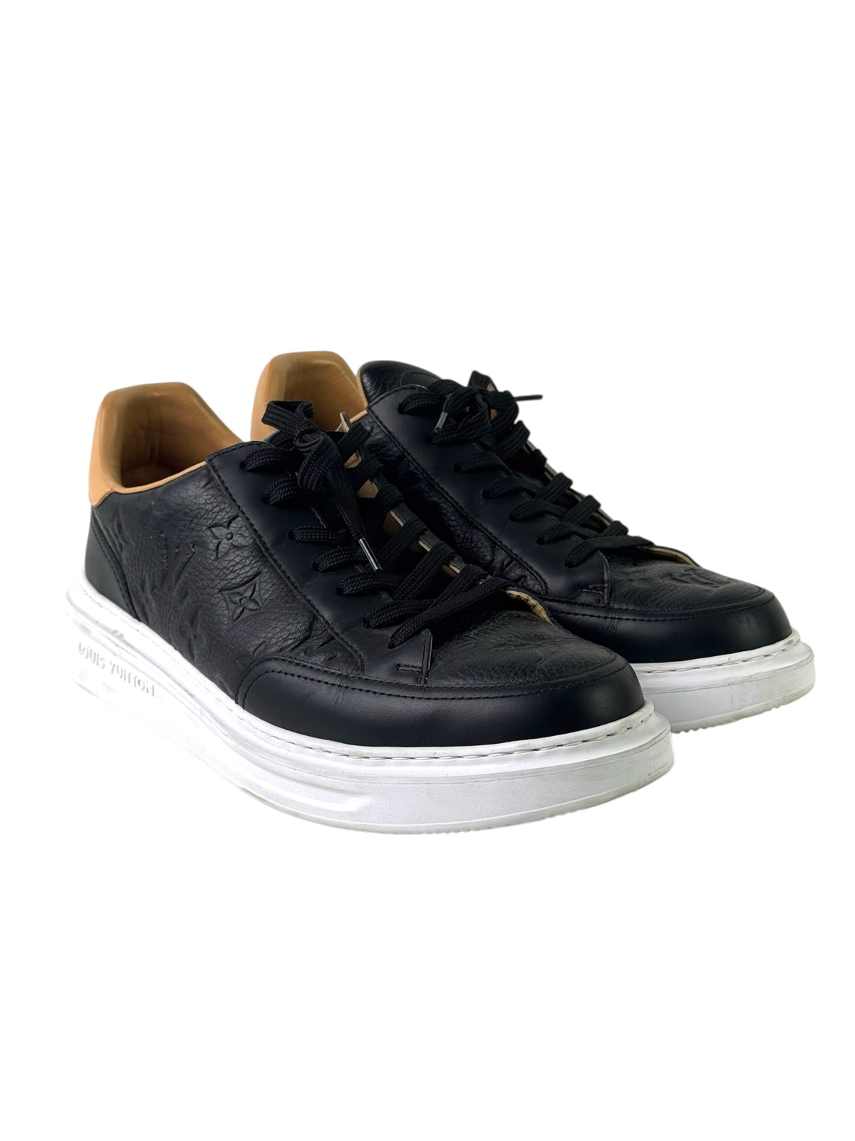 Louis Vuitton Beverly Hills Monogram Taurillon Sneakers