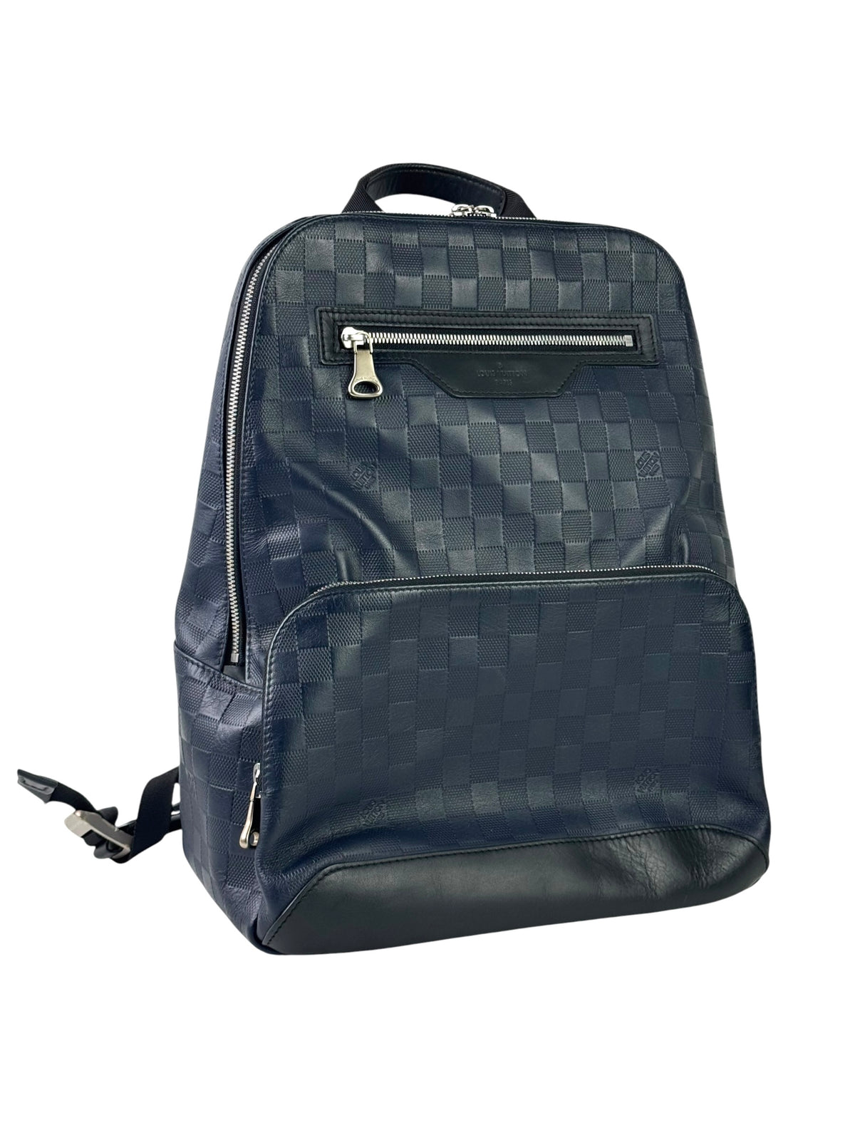 Louis Vuitton Campus Infini Leather Navy Damier Backpack