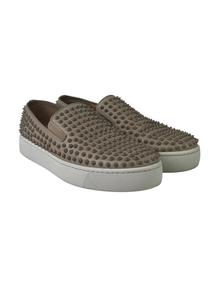 Christian Louboutin Rollerboat Beige Slip-On