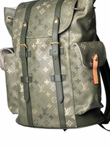 Louis Vuitton Christopher Monogram Kaki MM Backpack 6