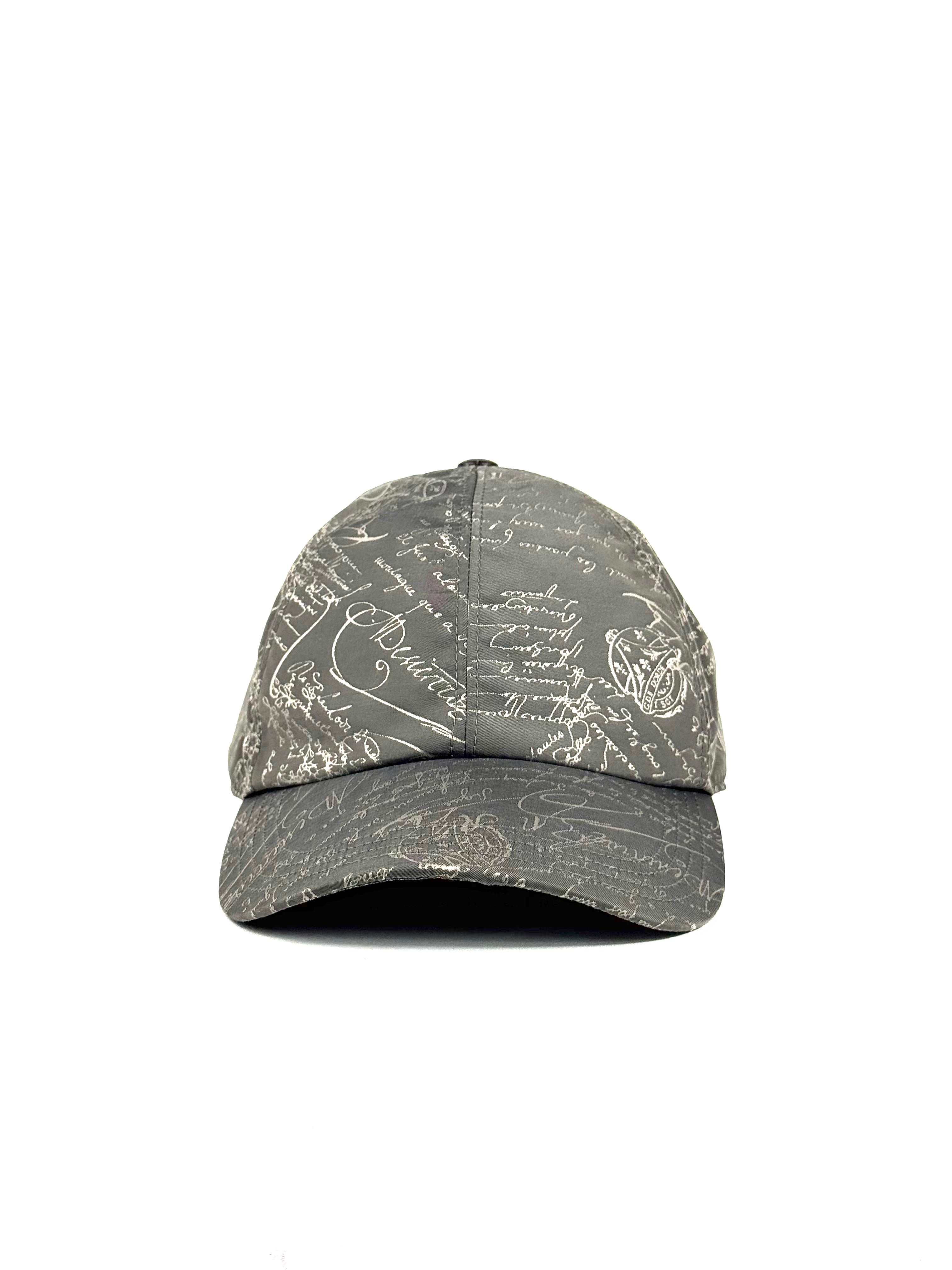 Berluti Scritto Grey Nylon Cap