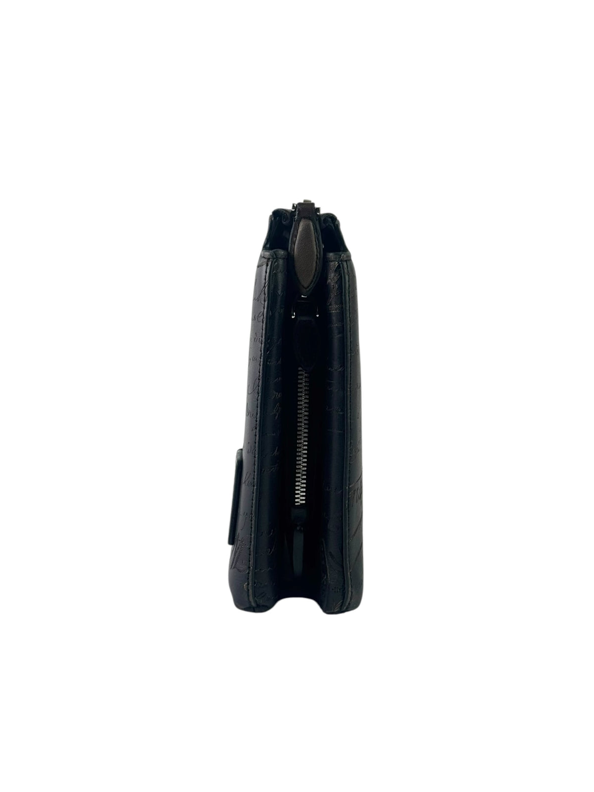 Berluti Scritto Grey Tersio Zipped Pouch