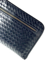 Bottega Veneta Intrecciato Black Vitello Clutch 5