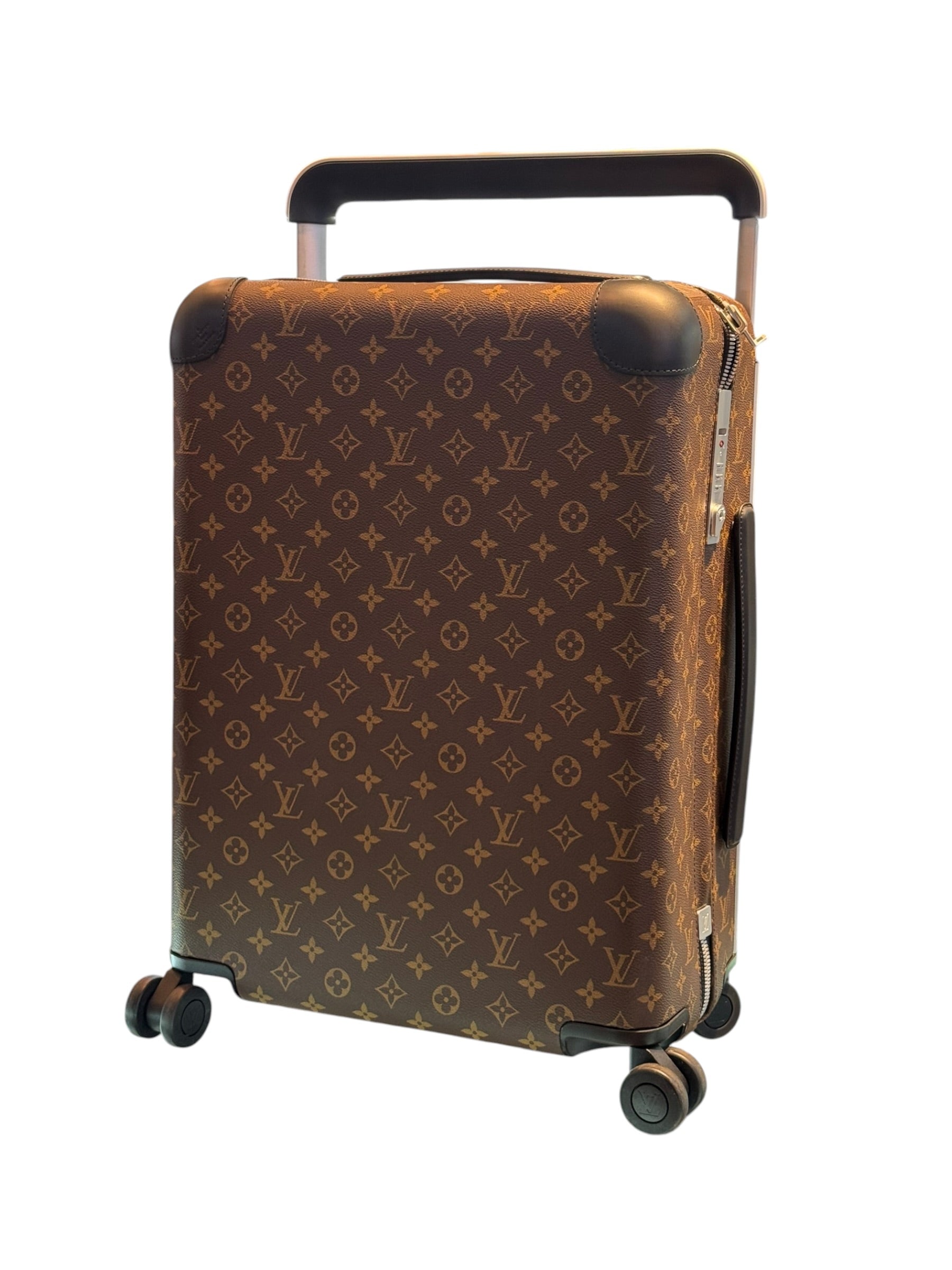 Louis Vuitton Horizon 55 Monogram Macassar Luggage