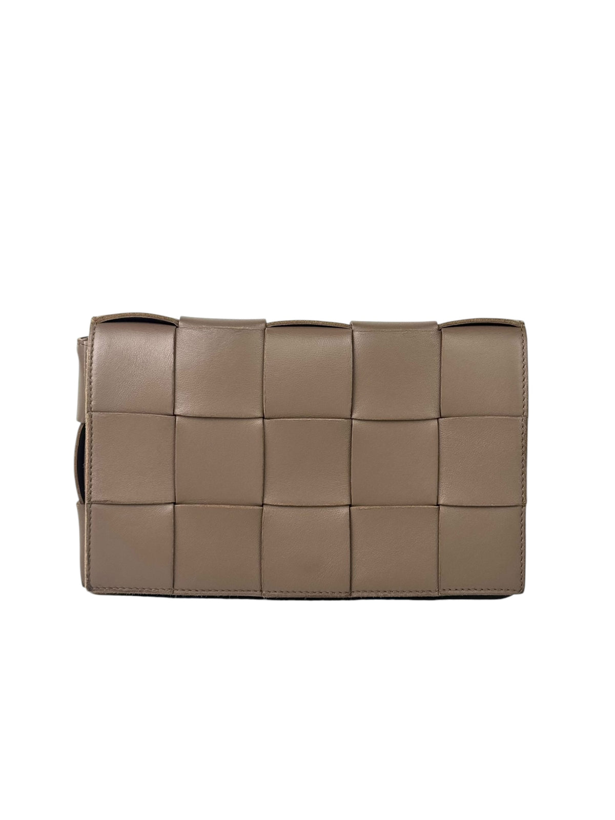 Bottega Veneta Brown Intrecciato Cassette Bag