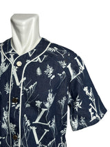 Louis Vuitton Leaf Denim Baseball Shirt 4