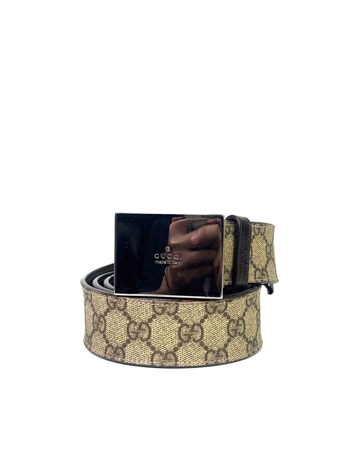 Gucci GG Supreme Monogram Belt