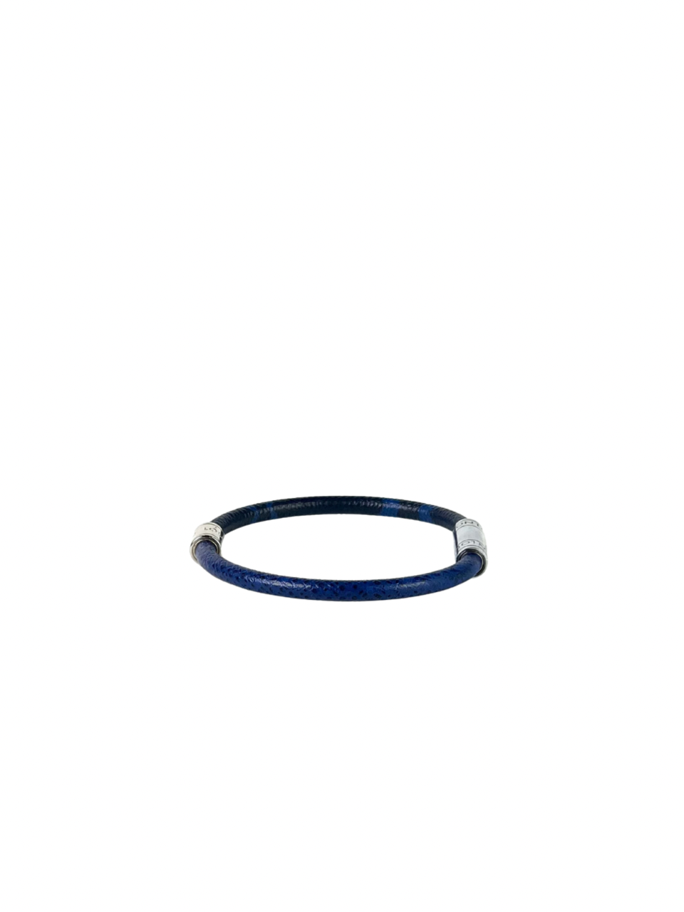 Louis Vuitton Monogram Taigarama Blue Split Bracelet
