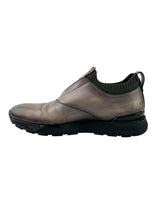 Berluti Scritto Grey Fast Track Slip-On Sneakers 3