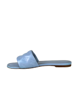 Louis Vuitton Monogram Baby Blue Flat Mules 3