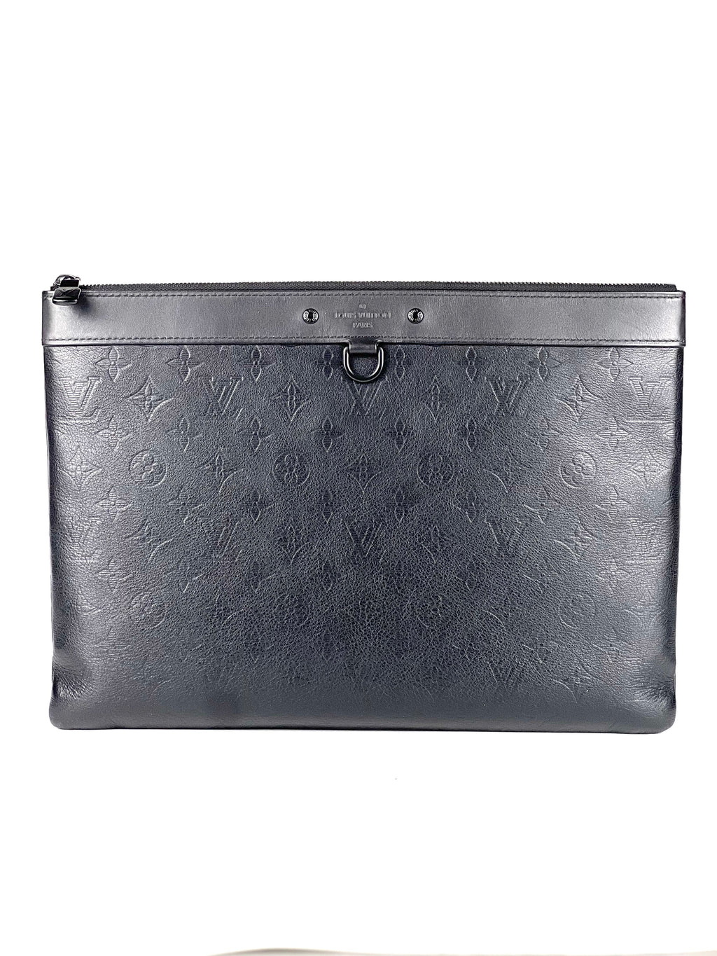 Louis Vuitton Shadow Monogram Discovery Clutch