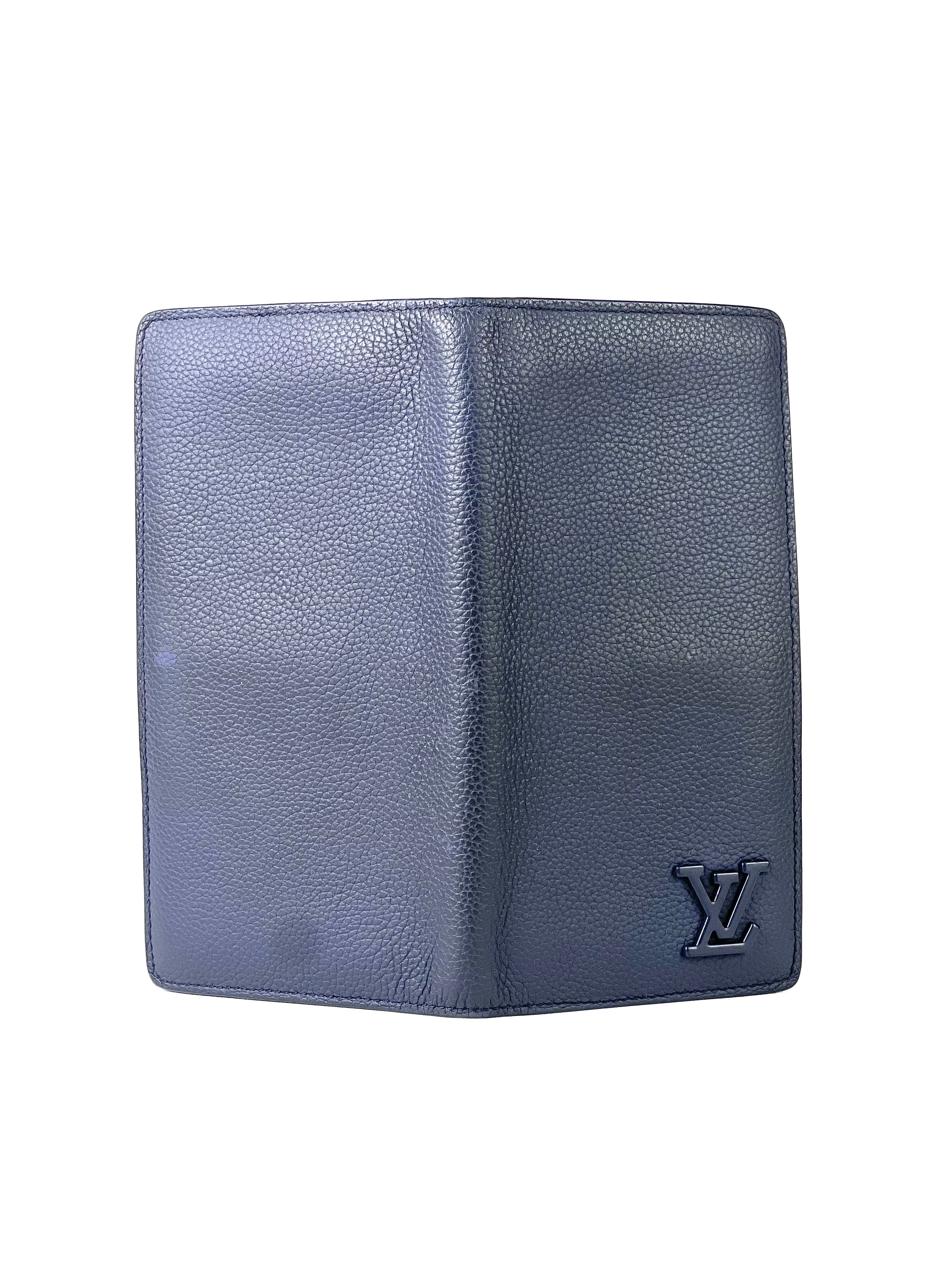 Louis Vuitton Aerogram Marine Long Wallet