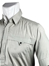Versace Half Medussa Olive Short Shirt 3
