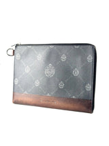 Berluti Kriss Van Assche Canvas Nino GM Clutch 3