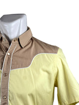 Prada Yellow Brown Shirt 3