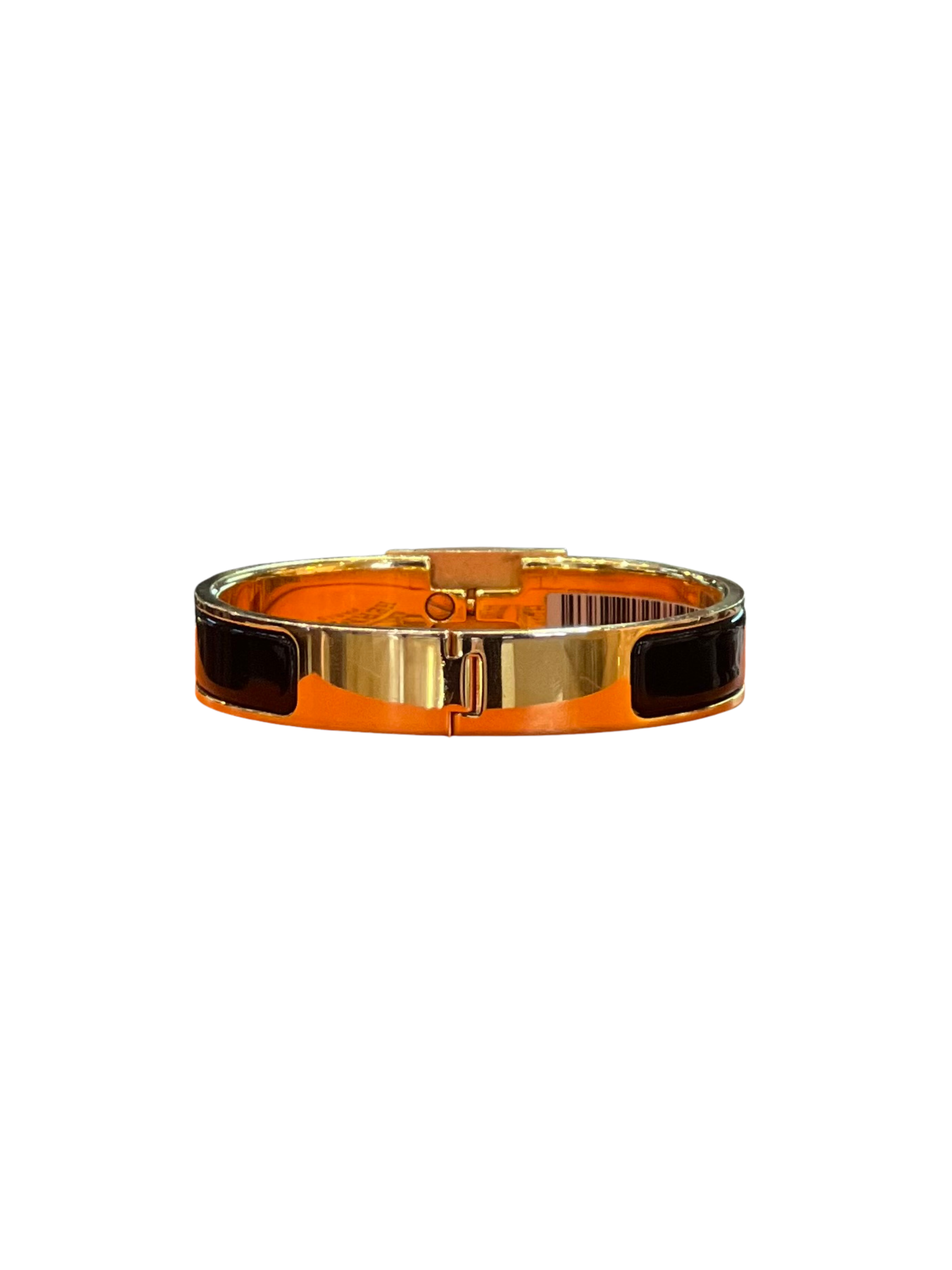 Hermès Clic Clac Kelly GHW Bracelet