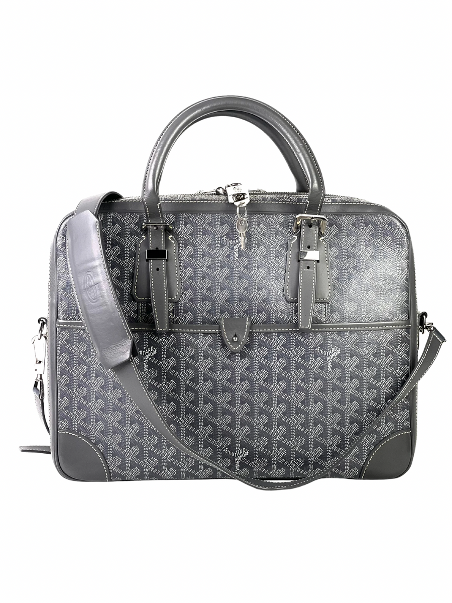 Goyard Ambassade Grey MM Document Case