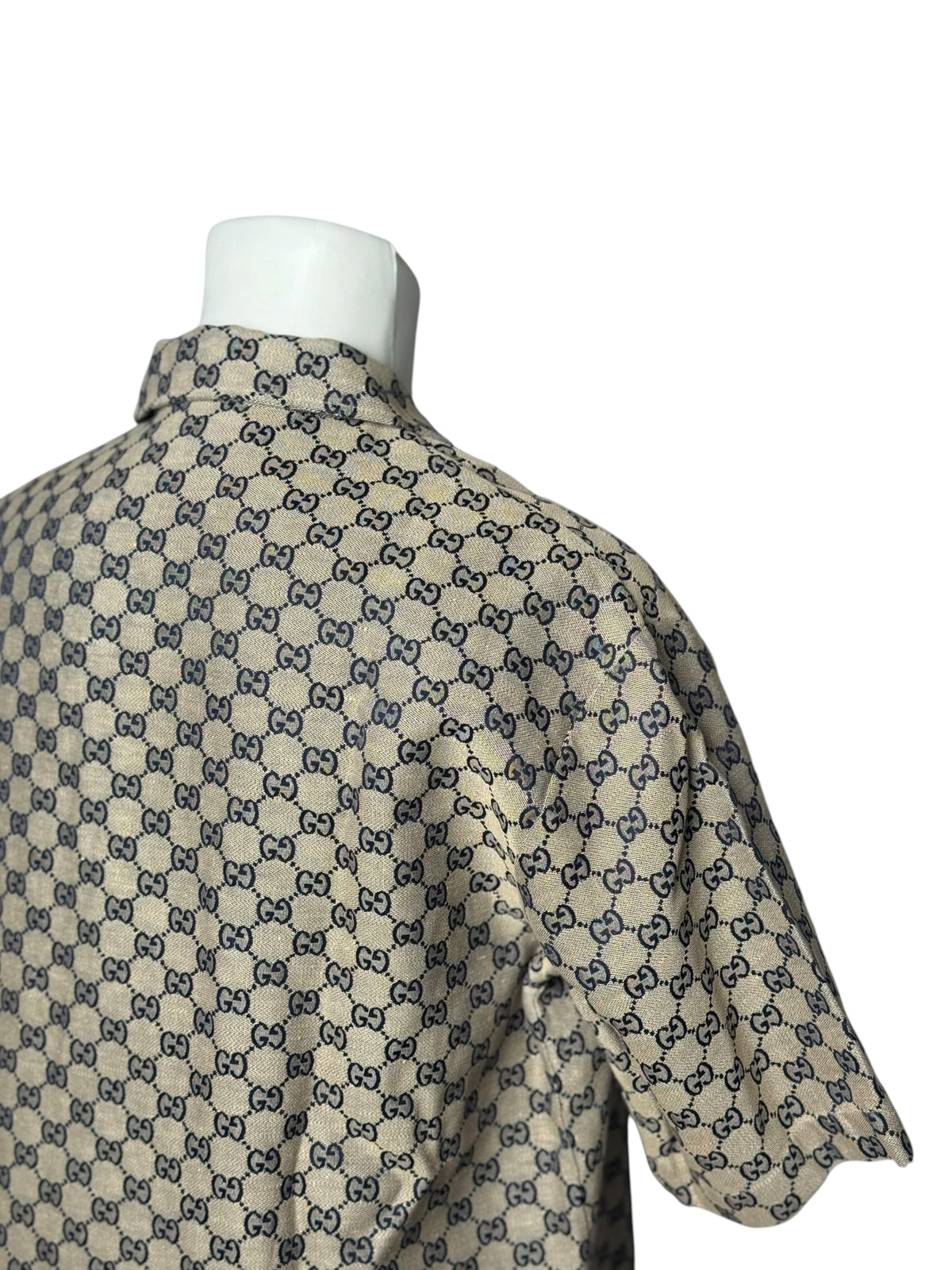 Gucci GG Supreme Linen Shirt