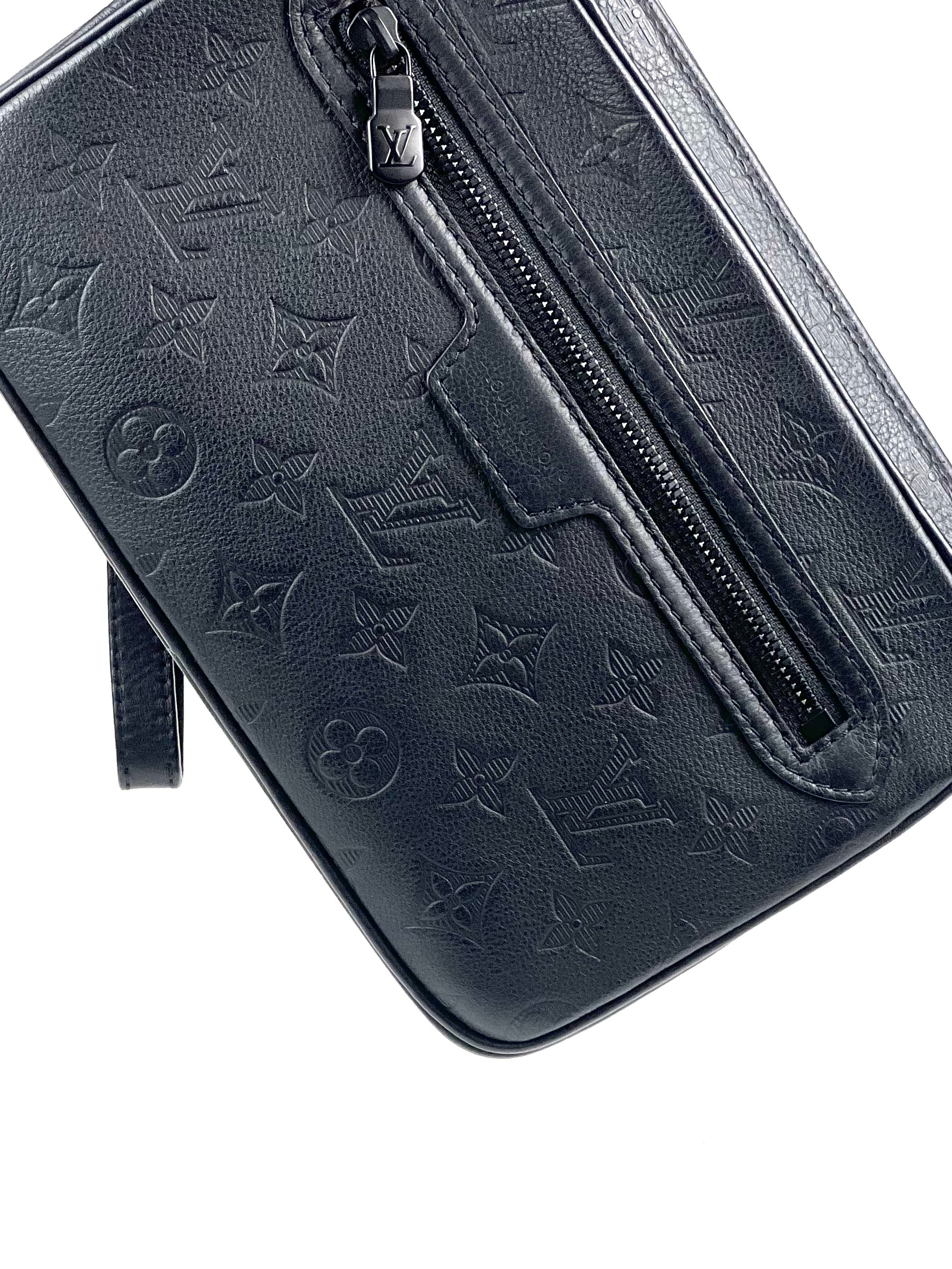 Louis Vuitton Shadow Monogram Kasai Clutch