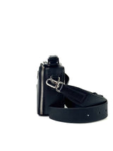 Prada Brique Saffiano Leather Triangle Logo Sling Bag 4