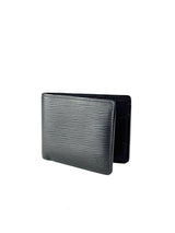Louis Vuitton Logo Epi Leather Black Multiple Wallet 2