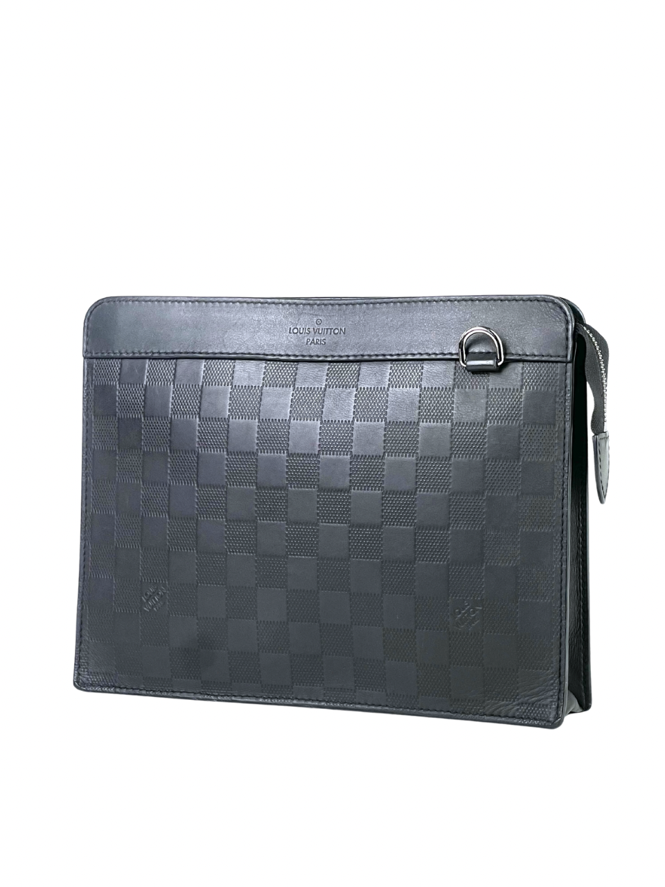 Louis Vuitton Damier Infini Standing Pouch Clutch