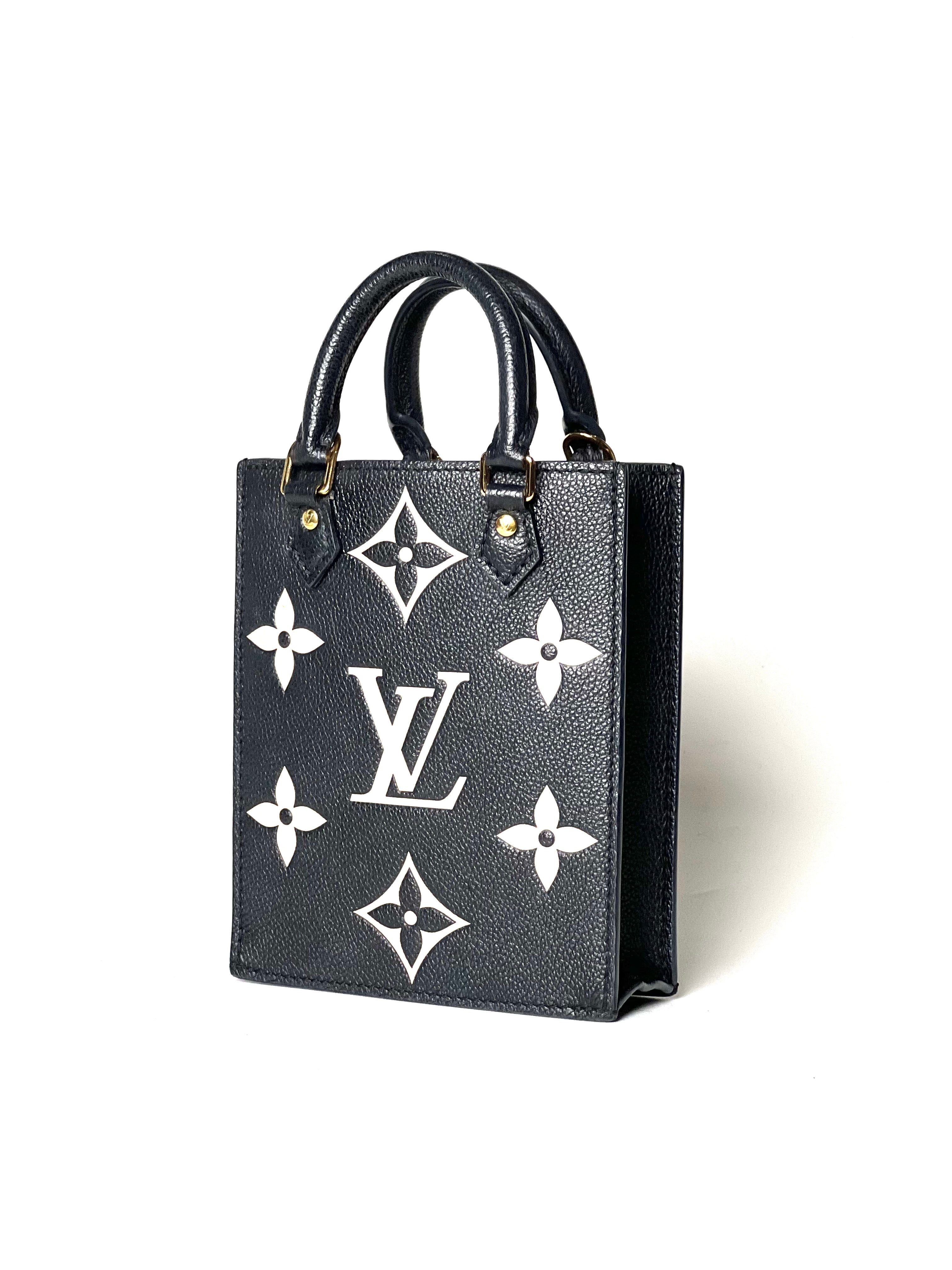 Louis Vuitton Sac Plat Petit Bicolor Monogram Slingbag