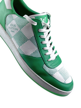 Louis Vuitton Damier Jumbo Green Rivoli Sneaker 6