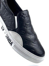 Louis Vuitton x NBA Monogram Black Taurillon Slip On 5